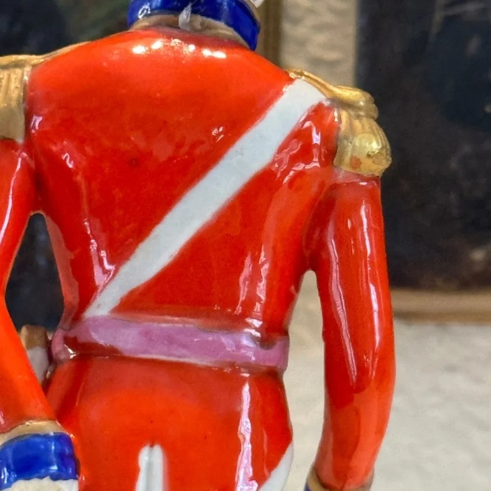 Muller Volksted Antique 2nd Regiment Cold Steam Foot Guard Captain‎ Rare Figure